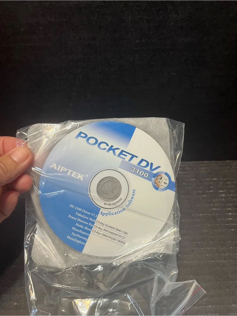 Aiptek pocket DV 3100 digital video camcorder new old stock